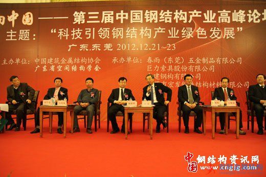第三屆中國鋼結(jié)構(gòu)產(chǎn)業(yè)高峰論壇